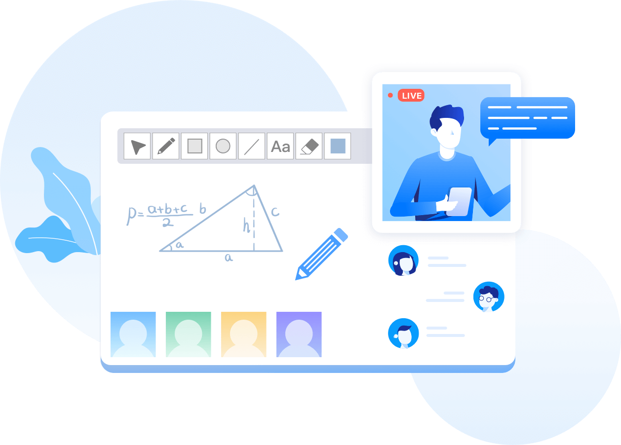 在线教育,白板教学工具